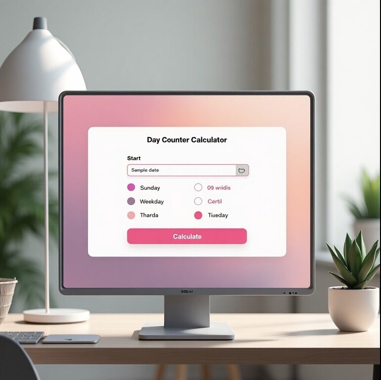 Day Counter: Count Days Between Two Dates Online Free