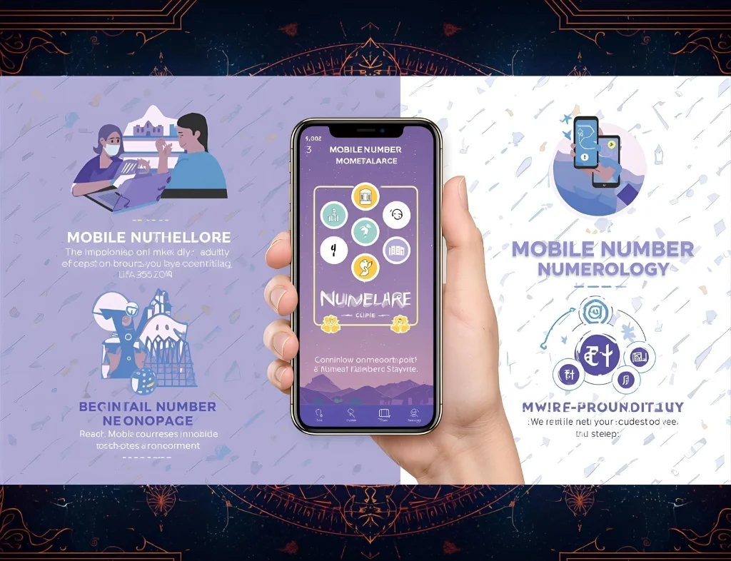 Mobile number numerology calculator for generating numerology values from phone numbers